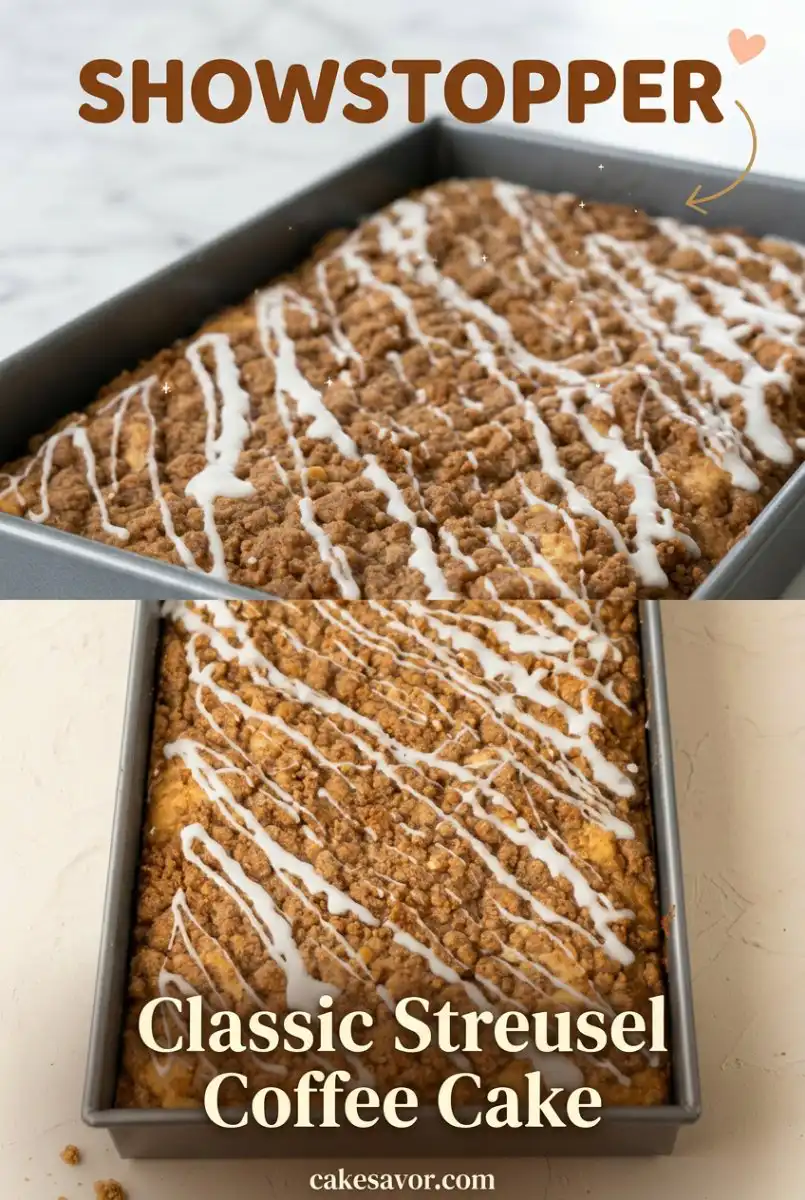 Classic Streusel Coffee Cake Recipe: The Best Easy Coffee Cake with Cinnamon