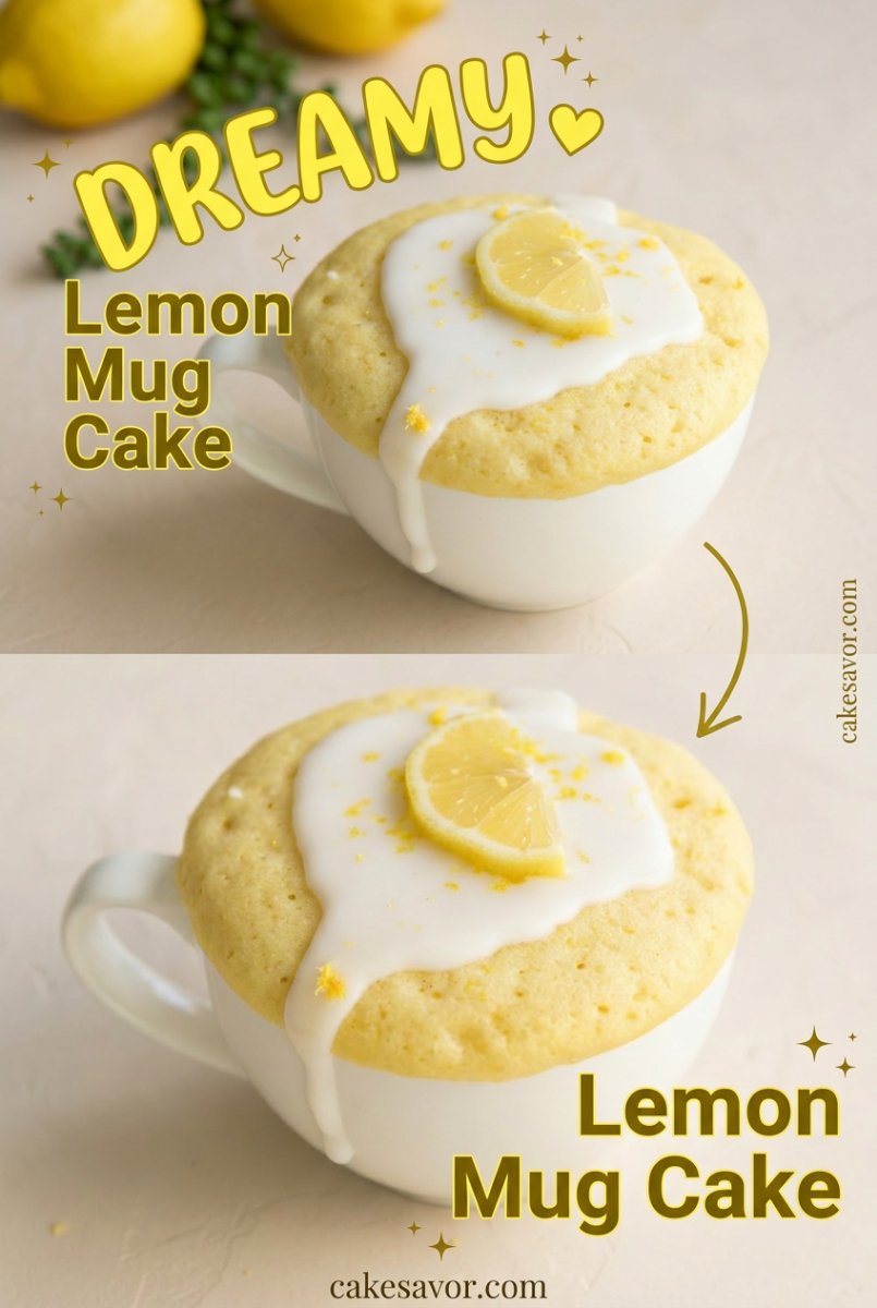 Lemon Mug Cake Recipe: The Easiest Single Serving Dessert for When You Need a Sweet Treat Fast!