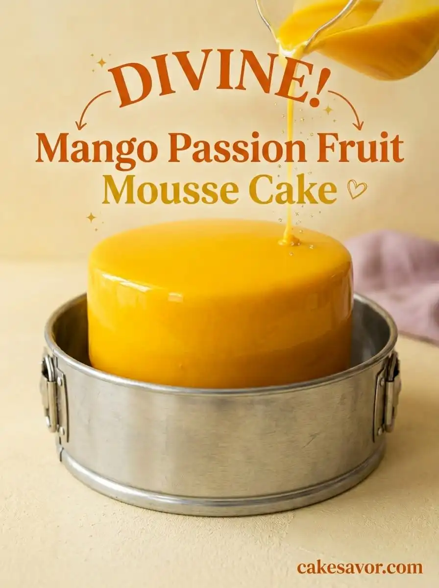 Mango Passion Fruit Mousse Cake: The Ultimate Tropical Mango Mousse Cake Recipe For Summer Days