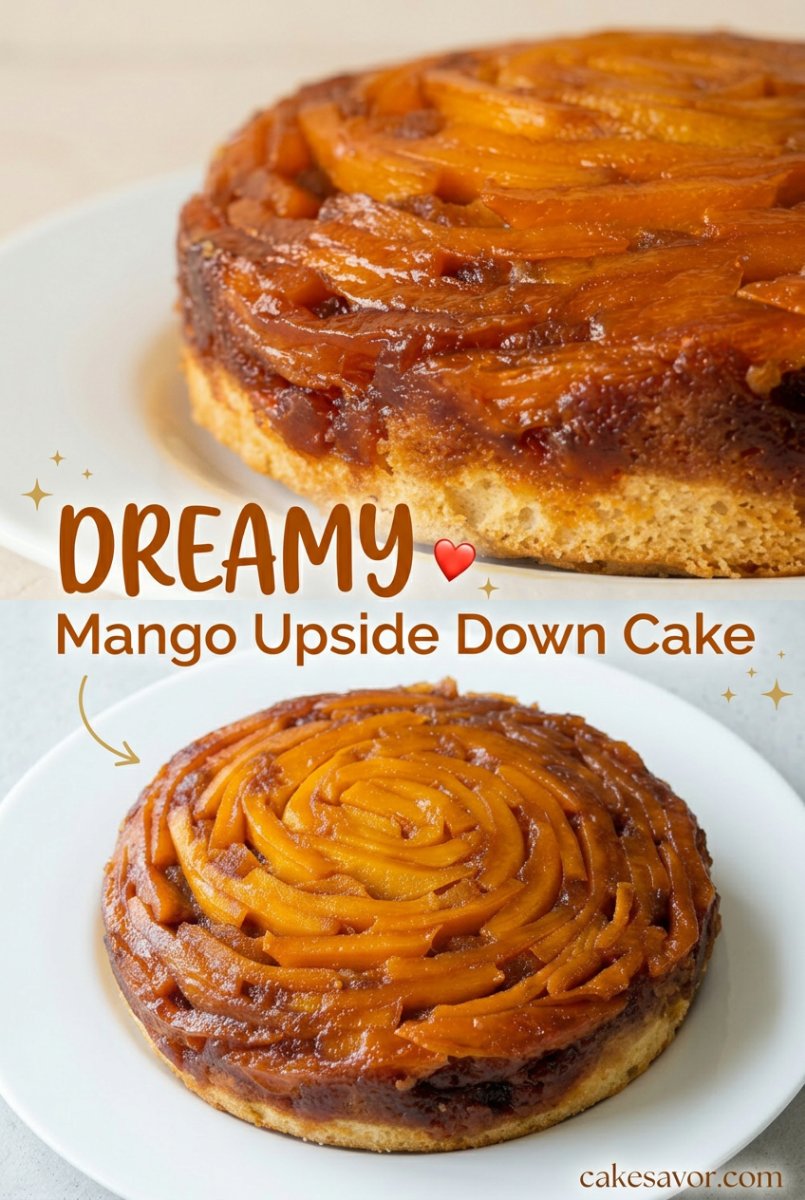 Mango Upside Down Cake Recipe: A Tropical Mango Cake Delight That Everyone Will Simply Love Today