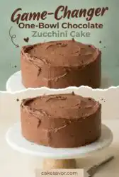 Easy One-Bowl Chocolate Zucchini Cake - Ultimate Moist and Rich Chocolate Zucchini Cake Recipe