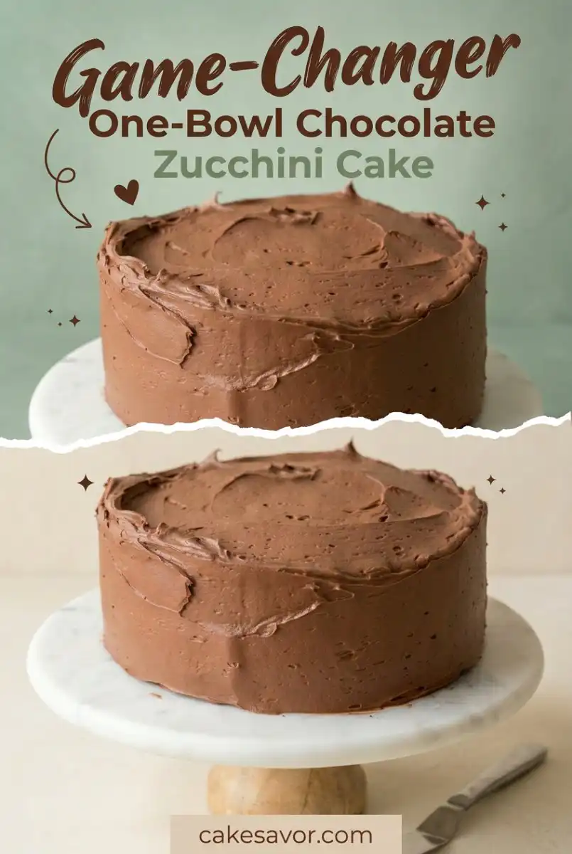 One-Bowl Chocolate Zucchini Cake 17 Easy One-Bowl Chocolate Zucchini Cake - Ultimate Moist and Rich Chocolate Zucchini Cake Recipe