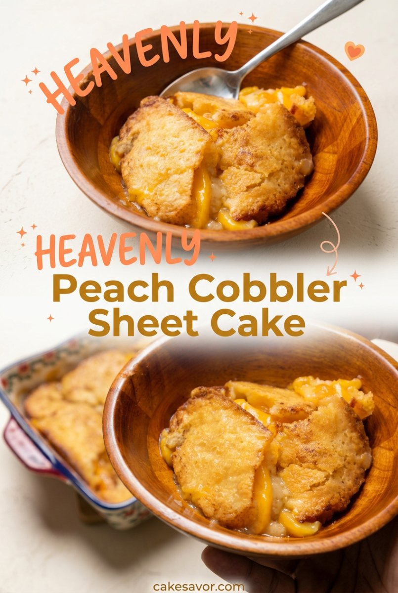 Peach Cobbler Sheet Cake: The Ultimate Peach Cobbler Cake Recipe for Summer!