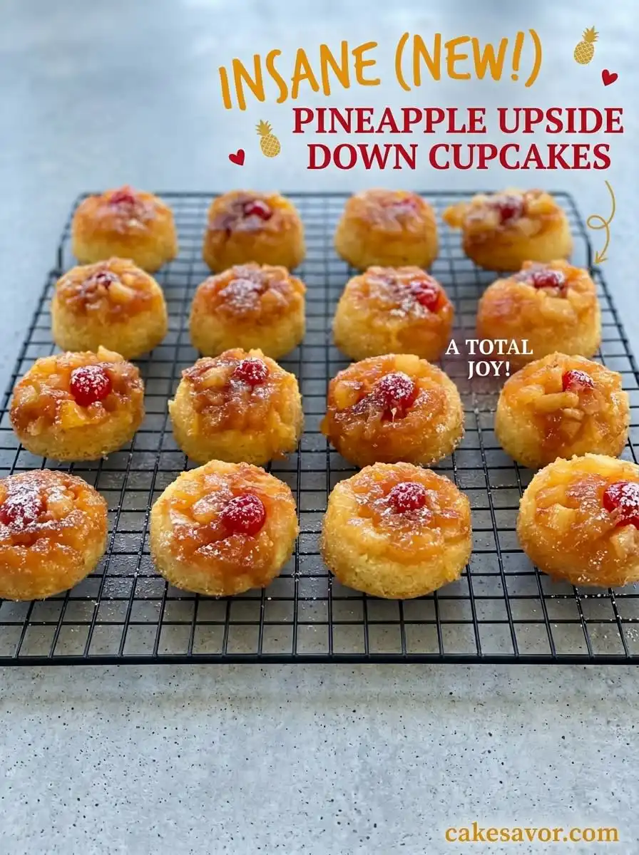 Pineapple Upside Down Cupcakes 17 Pineapple Upside Down Cupcakes: A Delicious Twist on the Classic Upside Down Pineapple Cake Recipe