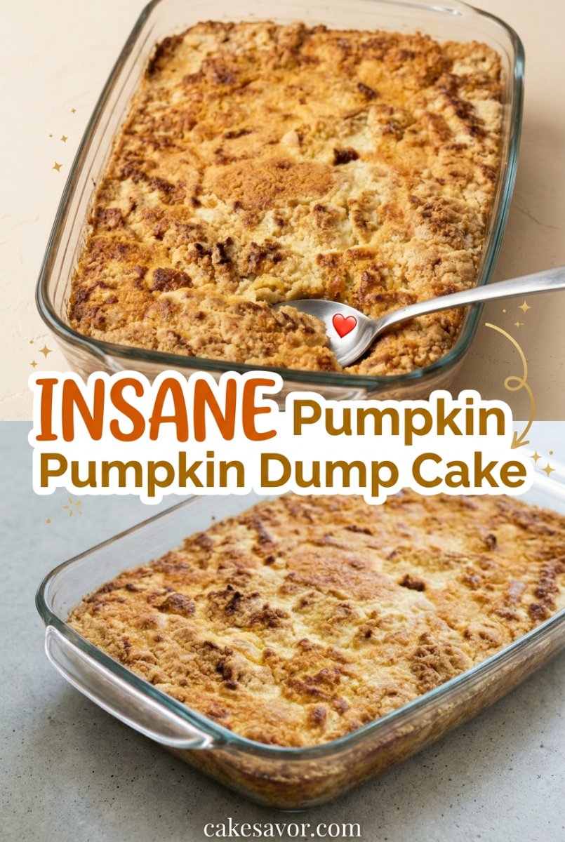 Pumpkin Dump Cake Recipe: The Ultimate Fall Cake Recipes Collection for Your Cozy Autumn Baking