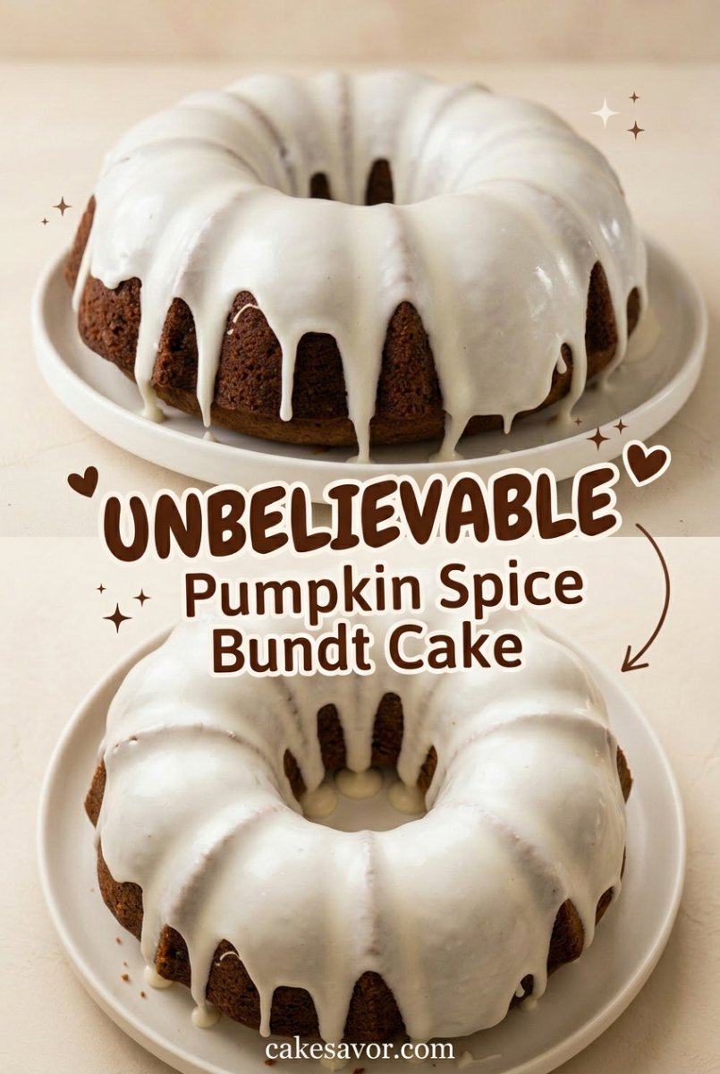 Pumpkin Spice Bundt Cake: The Ultimate Moist Pumpkin Spice Cake Recipe for Your Fall Tea Parties
