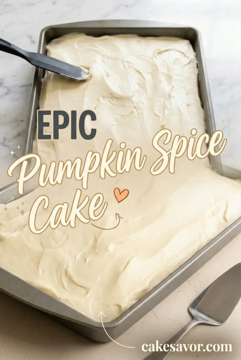 Ultimate Pumpkin Spice Cake Recipe - The Only Fall Cake You Need To Bake This Season!