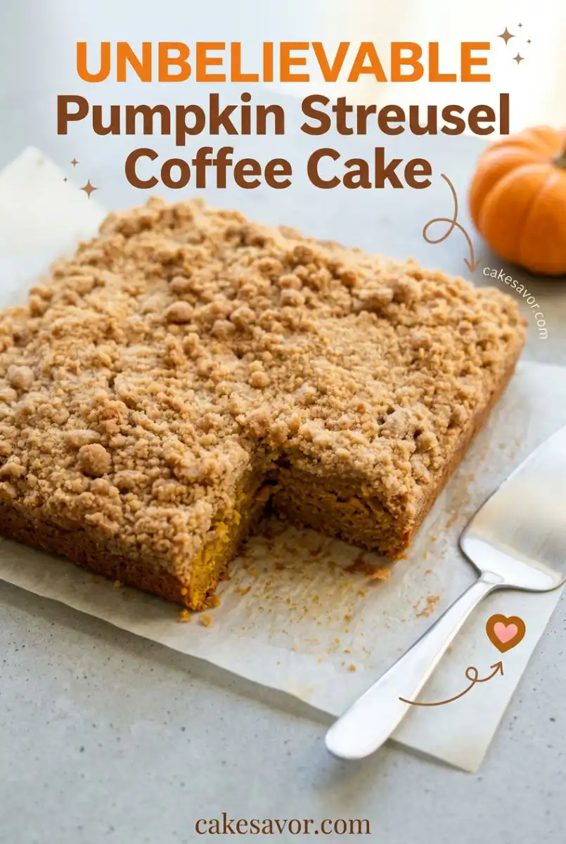Pumpkin Streusel Coffee Cake: The Ultimate Pumpkin Coffee Cake Recipe You Need To Bake This Fall
