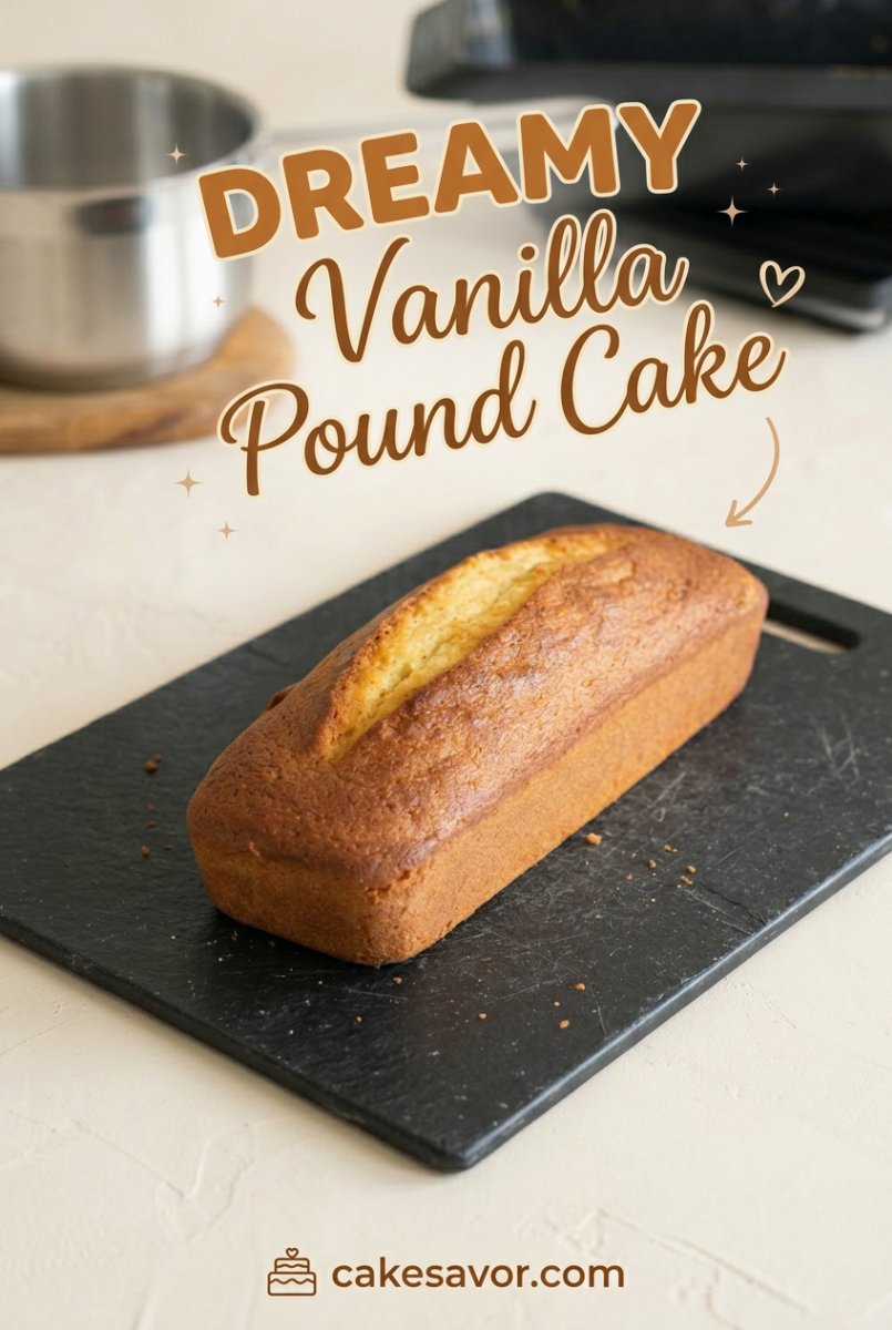 Easy Vanilla Pound Cake Recipe: The Ultimate Moist Pound Cake Idea for Your Next Dessert