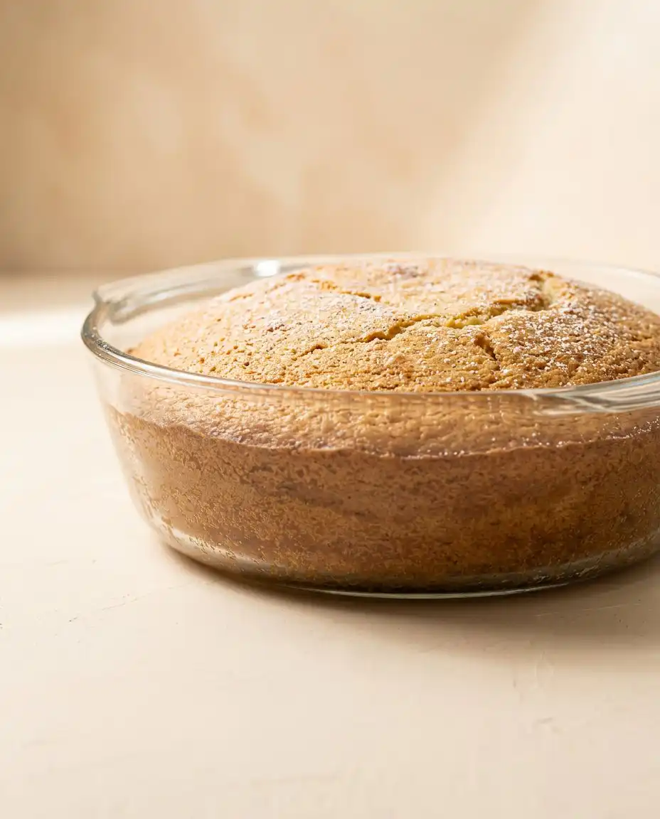Pantry ingredients for a Two-Layer Buttermilk Cake arranged neatly on a kitchen counter.