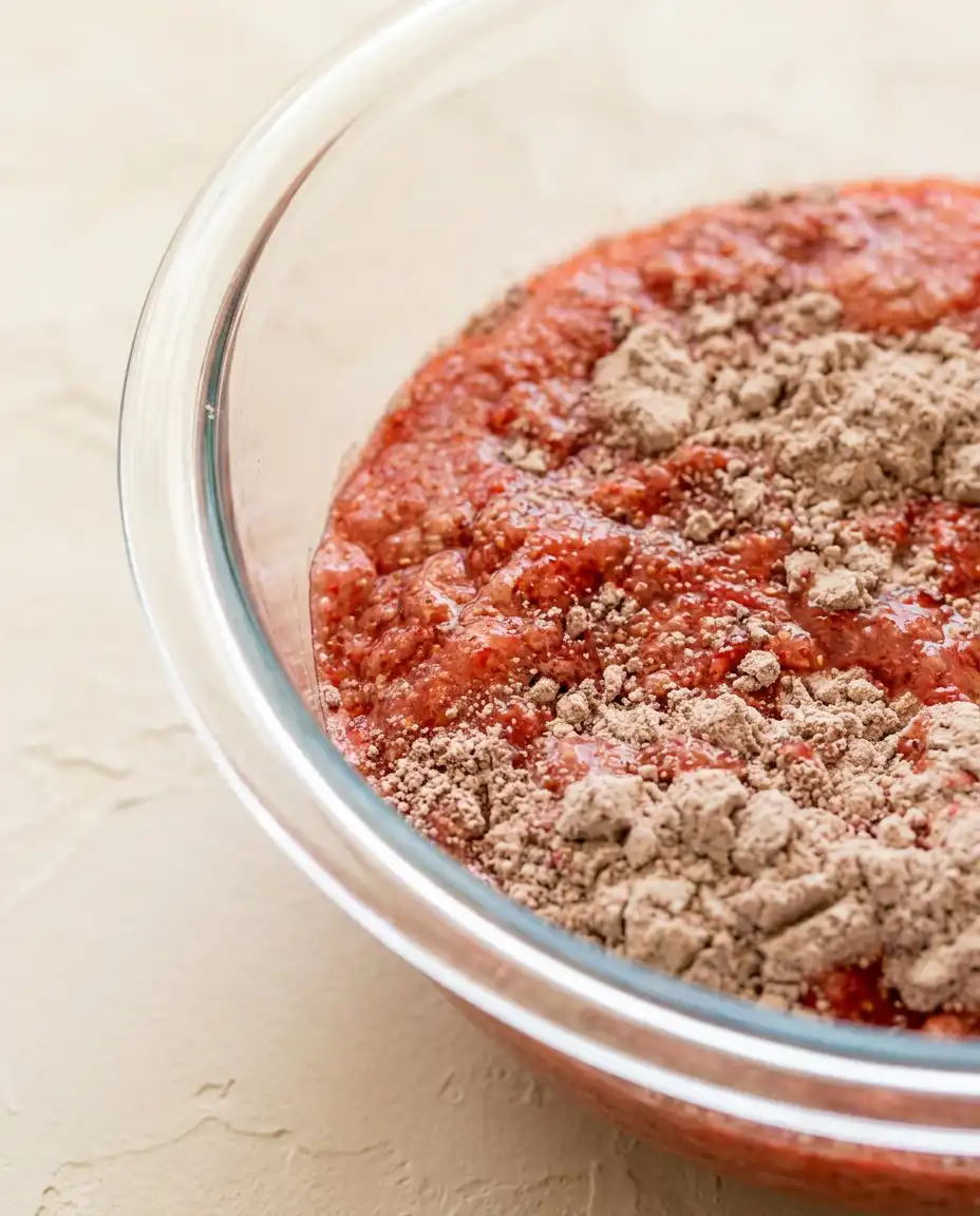 The simple ingredients gathered on a counter to make Red Velvet Cake Pops.