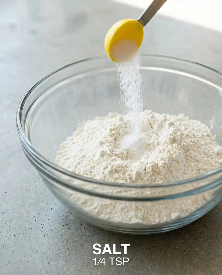 All the ingredients needed to make a Rainbow Sprinkle Cookie Cake spread out on a kitchen counter.