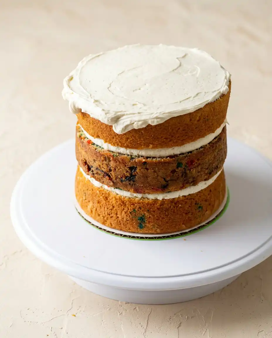 Fresh ingredients including buttermilk flour eggs and vanilla extract for vanilla naked cake
