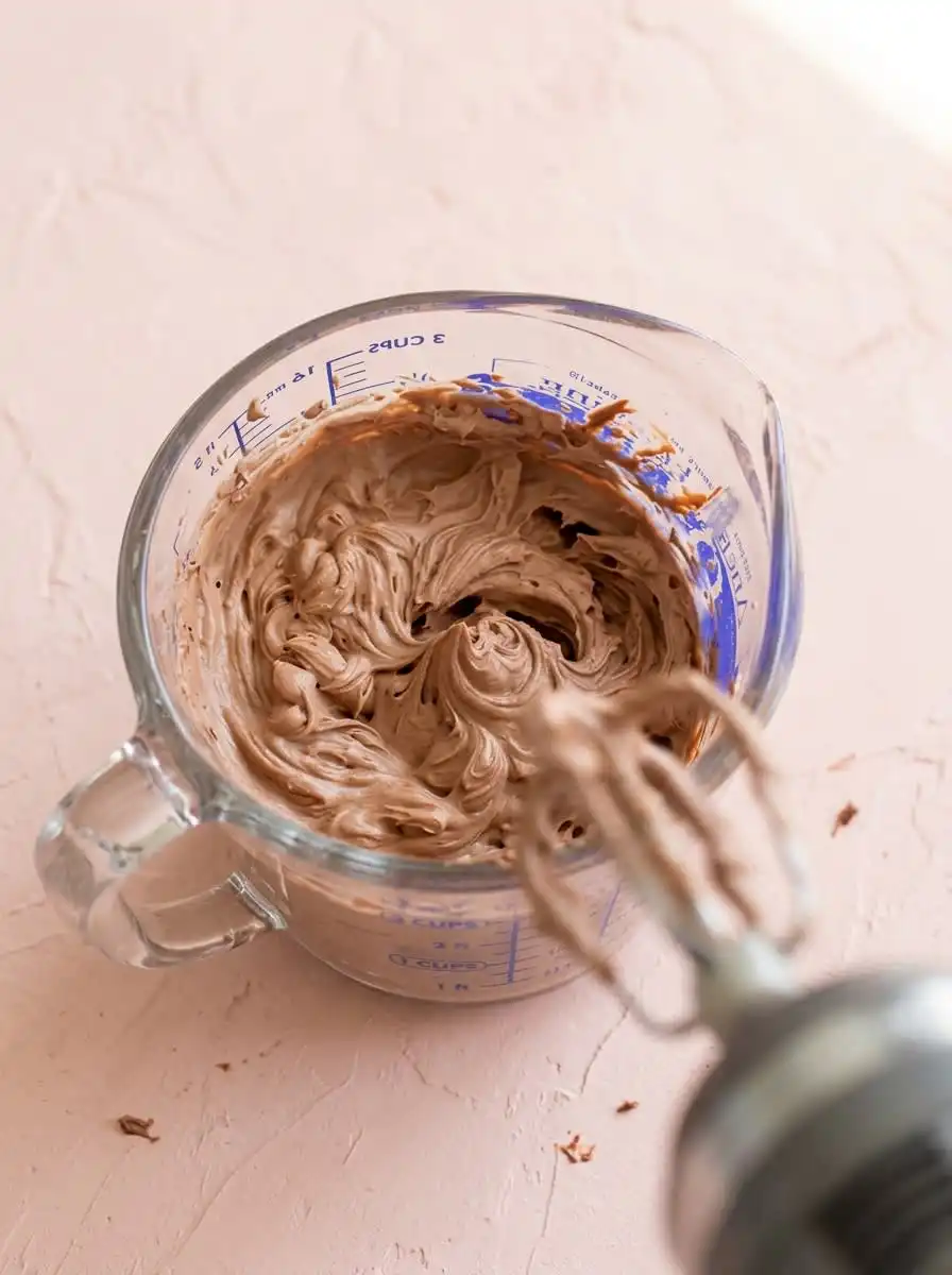 Humble pantry ingredients like cocoa powder and oil for mini chocolate layer cakes