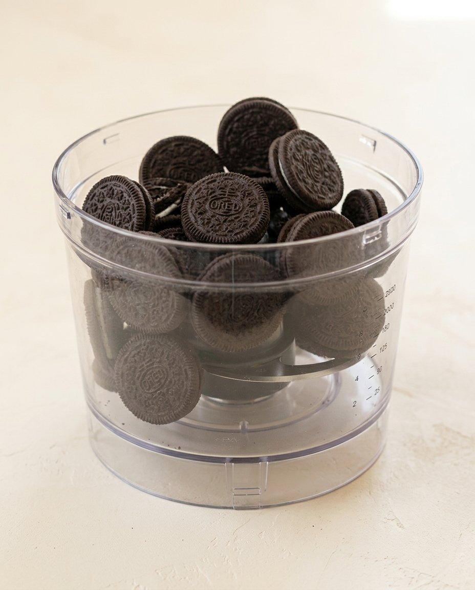 Oreo Cake Pops 14 Pantry ingredients including cookies and cream cheese for Oreo Cake Pops